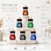 AUTO FAMILY AGARWOOD PURPLE CRYSTAL Black Odoor Aroma Diffuser Air Freshener, Premium Essential Oil Fragrance, Long Lasting Scent, Glass Bottle with Natural Wood Top, Luxury Air Freshener