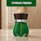 AUTO FAMILY Citrus Fresh Black Odoor Aroma Diffuser Air Freshener, Premium Essential Oil Fragrance, Long Lasting Scent, Glass Bottle with Natural Wood Top, Luxury Air Freshener
