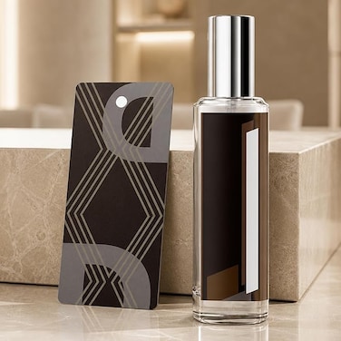 AUTO FAMILY New Car Air Fragrance Spray 30ml &ndash; White Musk Air Freshener, Long Lasting Perfume, Essential Oil Based Odor Eliminator, Spill-Proof Travel Size, Car Perfume &amp; Room Freshener