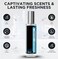 AUTO FAMILY Whispering Wish Air Fragrance Spray 30ml &ndash; White Musk Air Freshener, Long Lasting Perfume, Essential Oil Based Odor Eliminator, Spill-Proof Travel Size, Car Perfume &amp; Room Freshener