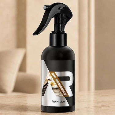 AUTO FAMILY Vanilla Air Freshener &amp; Deodorizer Spray for Car &amp; Home &ndash; Smoke Odor Eliminator, Long-Lasting Fragrance, Room &amp; Fabric &ndash; Fresh Clean Scent