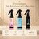 AUTO FAMILY Car Air Freshener Spray Combo Pack of 3, 150 ml &ndash; Long Lasting Odor Eliminator for Car, Home &amp; Office, Premium Air Freshener Spray Set (Black Ice - Cologne - Bubble Gum)