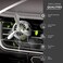 AUTO FAMILY Luxury Car Air Vent Diffuser Clip Set of 2 &ndash; Turbine Propeller Aromatherapy Freshener   Premium Metal Auto Air Freshener Vent Clip   Stylish Interior Car Fragrance Accessory (Black)
