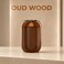 AUTO FAMILY Car Air Freshener Diffuser 180g &ndash; Premium Long Lasting Perfume, Natural Essential Oil Fragrance, Elegant Glass Bottle Aroma Diffuser, Odor Eliminator (Oud Wood)