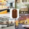 AUTO FAMILY Car Air Freshener Diffuser 180g &ndash; Premium Long Lasting Perfume, Natural Essential Oil Fragrance, Elegant Glass Bottle Aroma Diffuser, Odor Eliminator (Oud Wood)