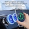 AUTO FAMILY Magnetic Wireless Car Phone Holder Charger &ndash; 360&deg; Rotating Dashboard Mobile Mount with Fast Wireless Charging, Strong Suction, Adjustable Car Phone Stand (Magnet2)