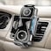 AUTO FAMILY Wireless Car Charger Phone Holder, 360&deg; Rotation, Fast Charging Car Mount with Auto Clamp, Air Vent Mobile Holder, Universal Car Phone Mount for iPhone &amp; Android Devices (Wireless1)