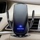 AUTO FAMILY Wireless Car Charger Phone Holder, 360&deg; Rotation, Fast Charging Car Mount with Auto Clamp, Air Vent Mobile Holder, Universal Car Phone Mount for iPhone &amp; Android Devices (Wireless2)