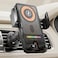 AUTO FAMILY Wireless Car Charger Phone Holder, 360&deg; Rotation, Fast Charging Car Mount with Auto Clamp, Air Vent Mobile Holder, Universal Car Phone Mount for iPhone &amp; Android Devices (Wireless4)