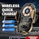 AUTO FAMILY Wireless Car Charger Phone Holder, 360&deg; Rotation, Fast Charging Car Mount with Auto Clamp, Air Vent Mobile Holder, Universal Car Phone Mount for iPhone &amp; Android Devices (Wireless6)
