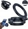 AUTO FAMILY Magnetic Wireless Car Phone Holder Charger &ndash; 360&deg; Rotating Dashboard Mobile Mount with Fast Wireless Charging, Strong Suction, Adjustable Car Phone Stand (Electric-Black)