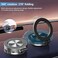 AUTO FAMILY Magnetic Wireless Car Phone Holder Charger &ndash; 360&deg; Rotating Dashboard Mobile Mount with Fast Wireless Charging, Strong Suction, Adjustable Car Phone Stand (Electric-Black)