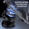 AUTO FAMILY Magnetic Wireless Car Phone Holder Charger &ndash; 360&deg; Rotating Dashboard Mobile Mount with Fast Wireless Charging, Strong Suction, Adjustable Car Phone Stand (Magnetic-Black)