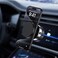 AUTO FAMILY Magnetic Wireless Car Phone Holder Charger &ndash; 360&deg; Rotating Dashboard Mobile Mount with Fast Wireless Charging, Strong Suction, Adjustable Car Phone Stand (Magnetic-Silver)