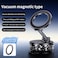 AUTO FAMILY 360&deg; Magnetic Phone Holder for Car Dashboard &ndash; Adjustable Foldable Mobile Stand with Strong Suction Cup &ndash; Universal Car Phone Mount for All Smartphones (Phone Holder4)