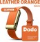 Dado Luxe Tapered Leather Replacement Band Compatible with WHOOP 5.0 Life/MG Fitness Tracker &ndash; Durable &amp; Comfortable   Not for Whoop Gen 10