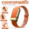 Dado Luxe Tapered Leather Replacement Band Compatible with WHOOP 5.0 Life/MG Fitness Tracker &ndash; Durable &amp; Comfortable   Not for Whoop Gen 10