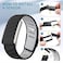 Silicone Wristband Compatible with Whoop 5.0 Band, Comfort Durable Soft Adjustable Silicone Sports Loop Strap for Men &amp; Women, with U Shapped Connector  Black Grey -LIFE/ MG
