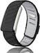 Silicone Wristband Compatible with Whoop 5.0 Band, Comfort Durable Soft Adjustable Silicone Sports Loop Strap for Men &amp; Women, with U Shapped Connector  Black Grey -LIFE/ MG