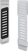 Silicone Wristband Compatible with Whoop 5.0 Band, Comfort Durable Soft Adjustable Silicone Sports Loop Strap for Men &amp; Women, with U Shapped Connector   Light Grey Black-LIFE/ MG