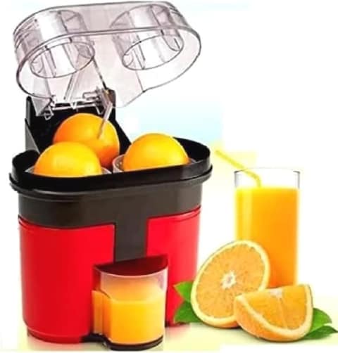 Household Electric Double Twin Orange Juice Maker with Anti-Drip Valve   90W Citrus Juicer &amp; Fruit Squeezer   Ideal for Fresh Lemon &amp; Orange Juice   Easy Clean &amp; Compact Design