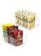 Functional Organizer Bins: These storage bins are perfect for organizing your sancks, spice packets, gravy packets, seasoning packets, tea packets, instant food packets and other packets in your cabin