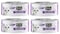 Pack of 4 Deboned Tuna And Whitebait Toppers Cat Wet Food 80g