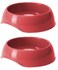 Pack of 2 Moderna Gusto-Food Bowl[Color - Maroon, Size - S]