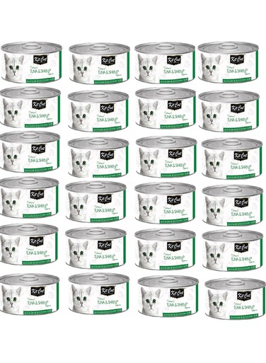 24PC Deboned Tuna And Shrimp Toppers Cat Wet Food 80g