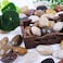 Premium Indian Stone Pebbles(3-5cm) 5 kg: Polished Natural Gravel for Aquariums