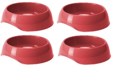 Pack of 4 Moderna Gusto-Food Bowl[Color - Maroon, Size - XS]