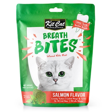 pack of 2 Breath Bites Salmon Flavor (60g x 2pc)
