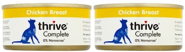 Pack of 2 Thrive Complete Chicken Wet Cat Food 75g