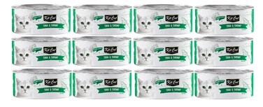 Kit Cat Deboned Tuna &amp; Shrimp Toppers 80g ( 12 PC )