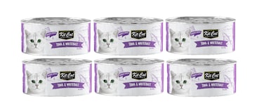 Kit Cat Deboned Tuna &amp; Whitebait Toppers 80g ( 6 PC )