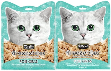 Pack of 2 Kit Cat Freezebites Foie Gras (Duck Liver) 20g