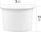 Vsell24&trade; 200PC Disposable Drinking Paper Cup Hot/Cold Coffee Water Juice Cups For Home And Offices White 4oz