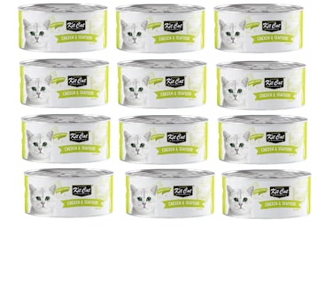 Kit Cat Chicken &amp; Seafood 80g ( 12 PC )