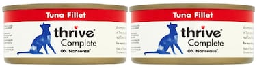 Pack of 2 Thrive Complete Tuna Fillet Wet Cat Food 75g