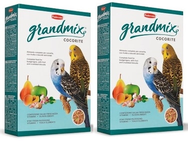 Pack of 2 Padovan Grandmix Cocorite[Weight - 400g]
