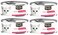 Pack of 4 Kit Cat Tuna Mousse with Chicken Topper 80g