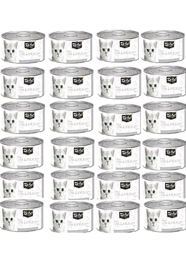 24PC Deboned Tuna And Anchovy Topper Cat Wet Food 80g