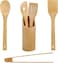 Premium Bamboo Kitchen Utensil Set with Holder &ndash; Eco-Friendly, Durable, and Heat-Resistant Tools