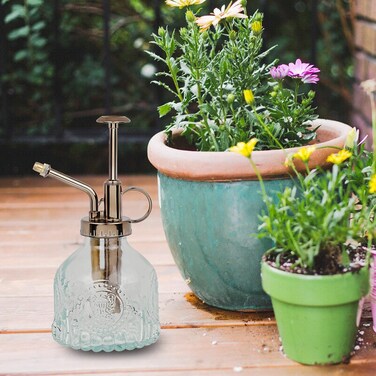 Plant Mister Spray Bottle 6.3 Inches Tall Vintage Plant Spray Bottle, Plant Sprayer Mister