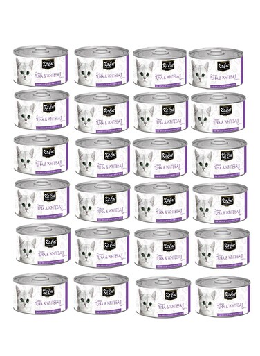 24Pc Deboned Tuna And Whitebait Toppers Cat Wet Food 80g