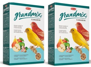 Pack of 2 Padovan Grandmix Canarini[Weight - 400g]