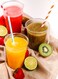 20oz Clear Disposable Plastic Juice Cups with Flat Lids-250pcs-Flat Lid