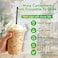 Vsell24&trade; 200PC Disposable Drinking Plastic Cup 18oz For Smoothie Coffee Water Juice Cups With Dome Lid Clear&hellip;
