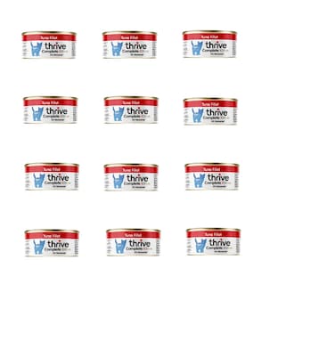 pack of 12 Thrive Complete Tuna Wet Kitten Food 75g x 12pc 
