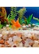 3 KG Crystal Sand 2-4mm: Ideal for Aquascaping, Water Filtration, Terrariums, Crafting, and Natural Aquarium Substrates.